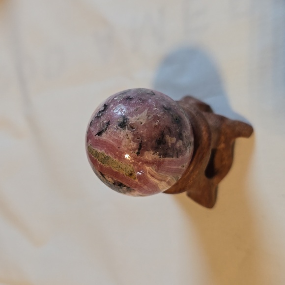 Rhodocrosite Sphere